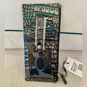 AGATE MELBOURNE BRAHMIN CREDIT CARD WALLET